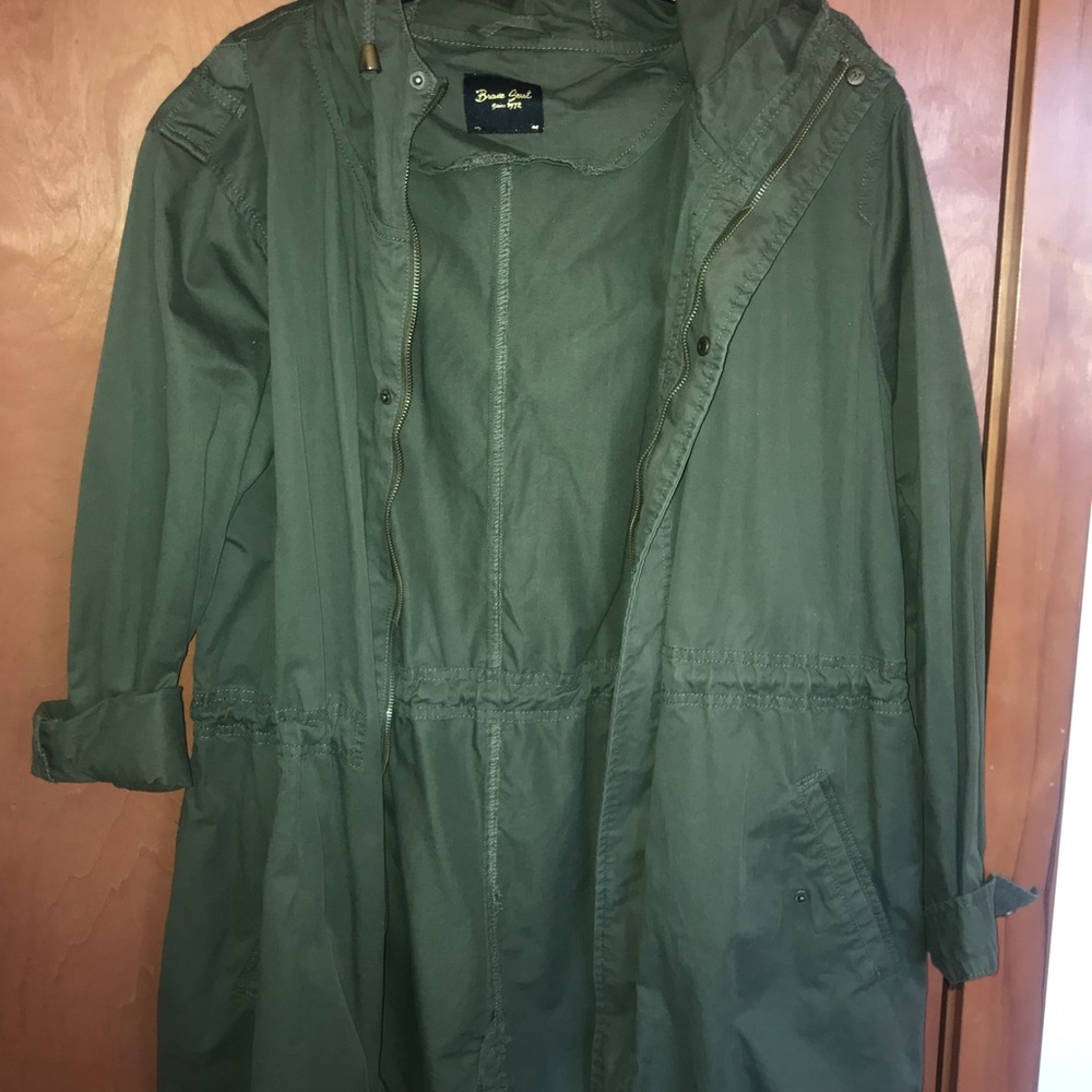 Plus size utility jacket